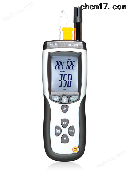 cem华盛昌DT-8896专业温湿度测量仪*