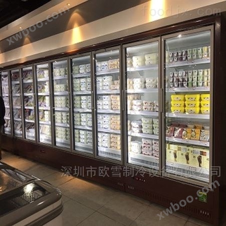 深圳卧式冷冻展示柜订购组合岛柜要多少钱 冷藏柜