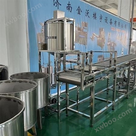 金沃十米大型千张豆腐皮生产设备豆制品机械