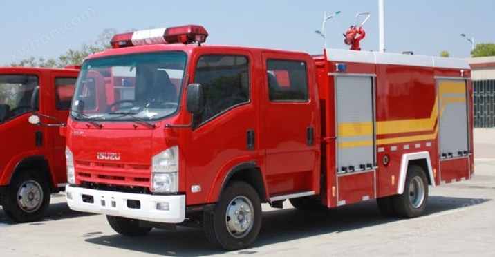 五十铃700P3吨水罐消防车