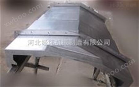 不锈钢钢板防护罩厂 供应机床导轨防护罩