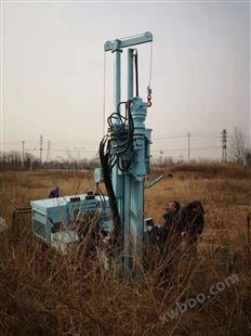 直推式无扰动30米土壤取样监测井建设钻机