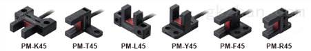 放大器内置・U型微型光电传感器小型・电缆型 PM-45