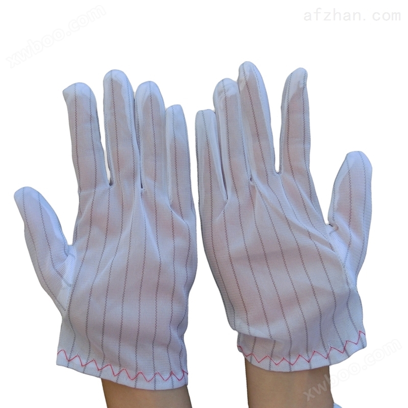 电子厂防静电条纹手套