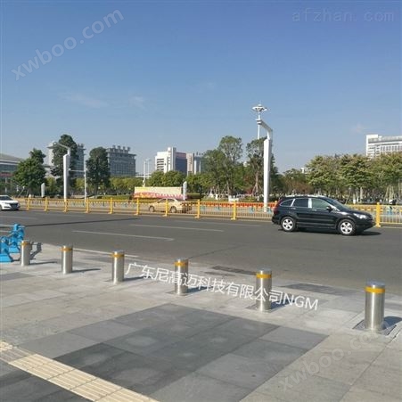 公园广场隔离304不锈钢拆卸可移动式墩柱