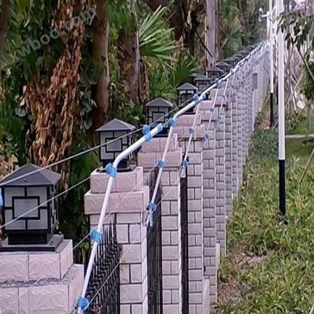 江苏无锡工厂小区四线六线电子围栏系统安装