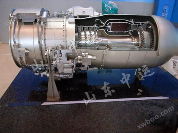 航空燃气涡轮发动机实物图