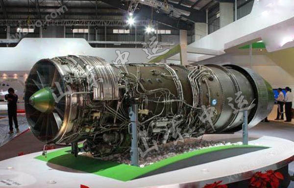 航空燃气涡轮发动机实物图